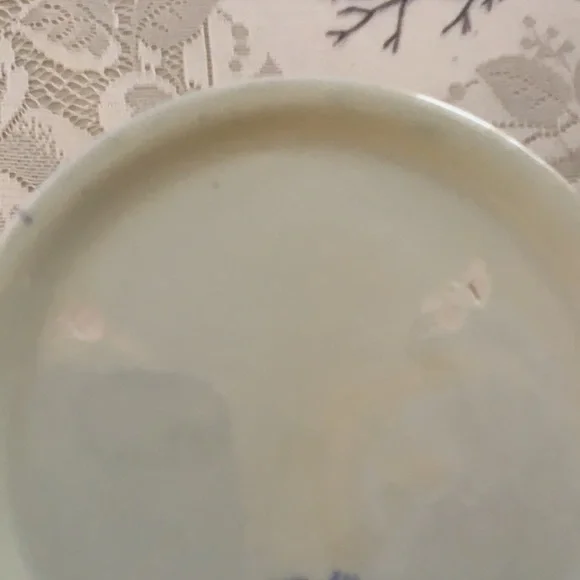 HOLLAND DELFT BLUE LARGE COFFEE CUP MUG WINDMILL SOUVENIR  “KLM” VINTAGE VTG - Picture 12 of 13